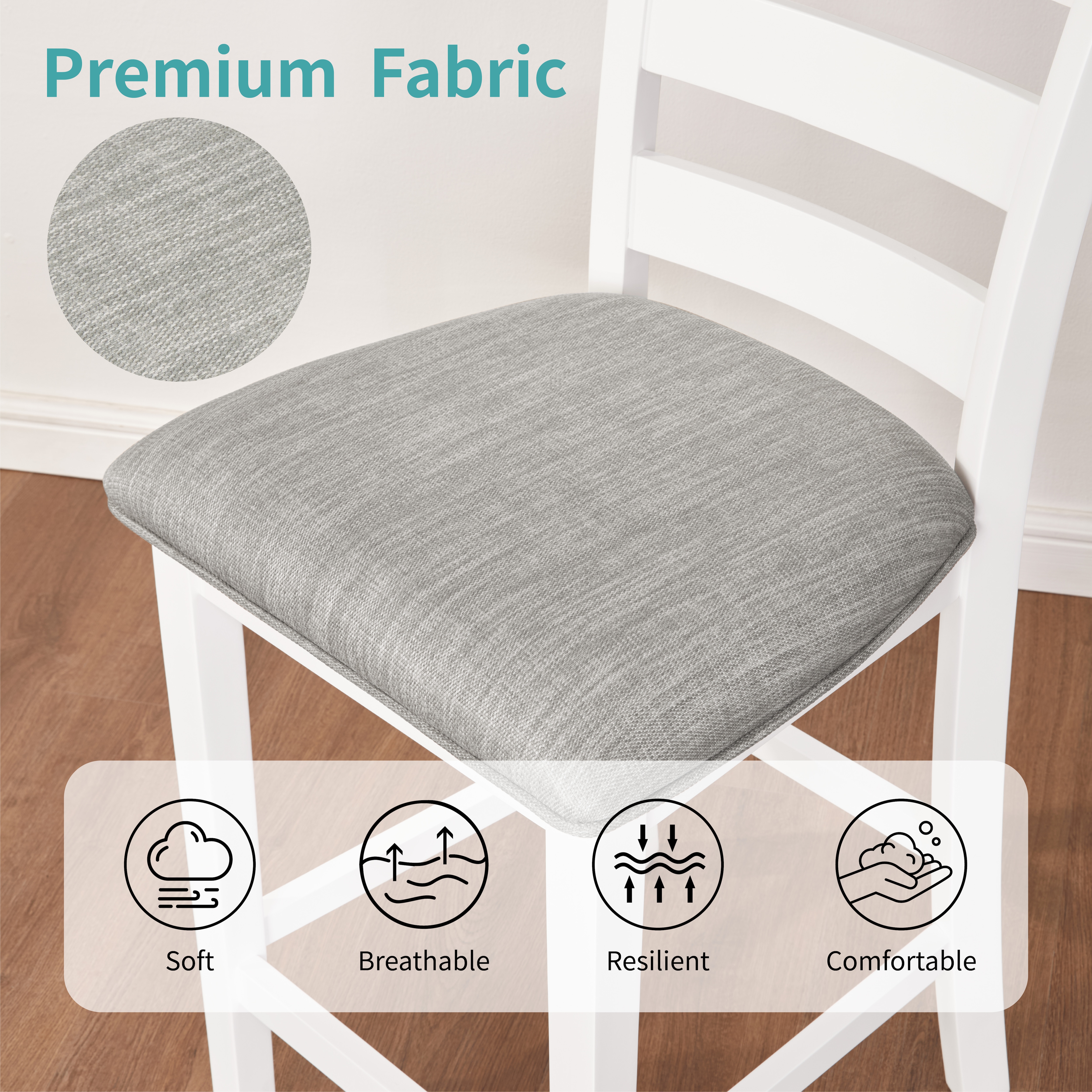 30" Modern Dining Table Set For 2 With Charging Station & 3-Tier Adjustable Storage | Space-Saving Kitchen Set With Upholstered Chairs For Small Spaces, Apartment,White_voghion.com